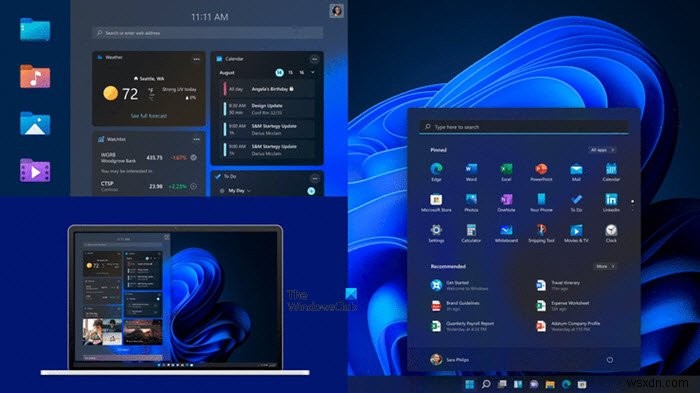 Các phím tắt mới trong Windows 11 