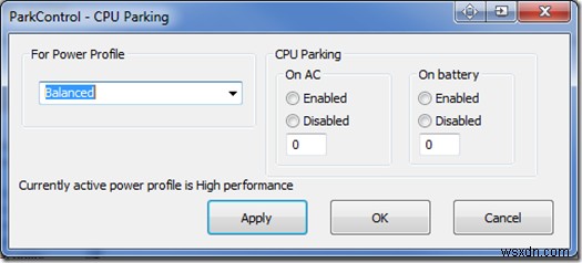 Cách bật hoặc tắt tính năng đỗ xe lõi của CPU trong Windows 11/10 