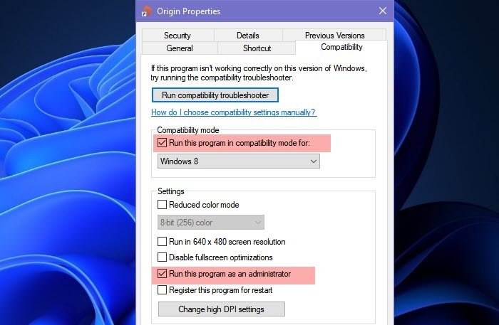 Khắc phục sự cố không tải Origin trên PC Windows 
