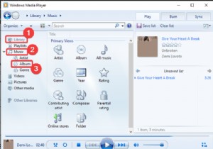 Cách tải xuống và thêm Tiêu đề bản nhạc trong Windows Media Player 