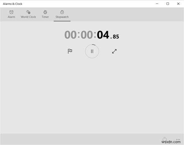 Thêm Đồng hồ, Đặt Báo thức, Sử dụng Hẹn giờ &Đồng hồ bấm giờ trong ứng dụng Báo thức &Đồng hồ của Windows 11/10 