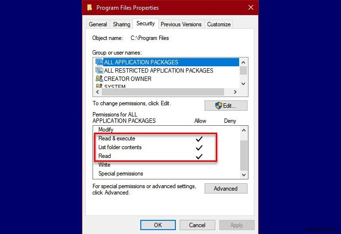 Ứng dụng Windows Store không khởi động được? Kiểm tra quyền đăng ký và tệp 