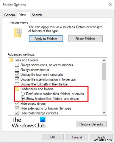 Thư mục AppData trong Windows 11/10 là gì? Làm thế nào để tìm thấy nó? 