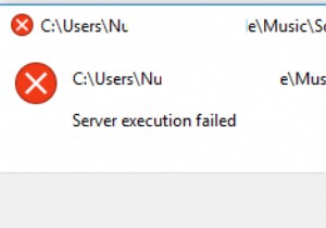 Lỗi Windows Media Player - Thực thi Máy chủ không thành công 
