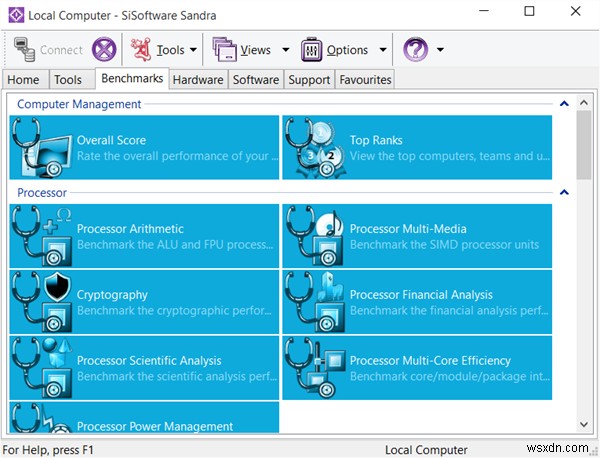 Phần mềm điểm chuẩn miễn phí tốt nhất cho Windows 11/10 