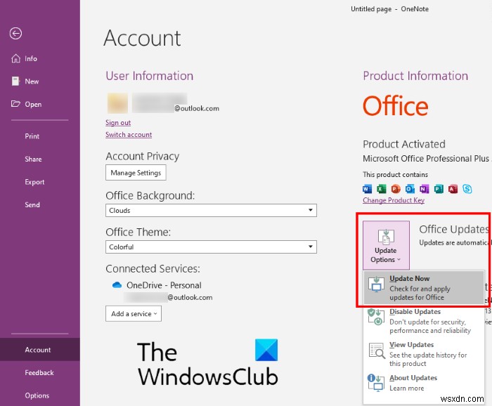 Sửa lỗi OneNote 0xE0000007, Chúng tôi đã gặp sự cố khi đồng bộ hóa sổ ghi chép của bạn 