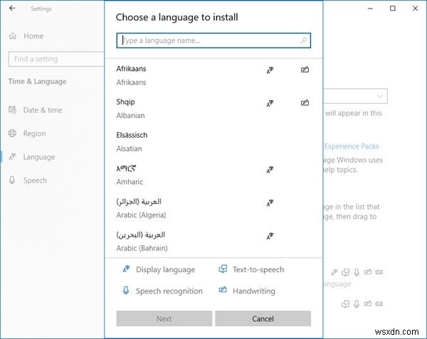 Cách thay đổi ngôn ngữ trong Windows 11/10 
