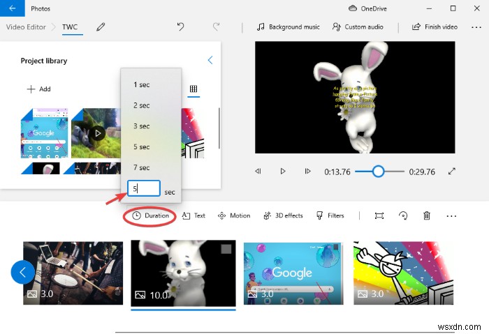 Cách tạo Lyrical Video bằng ứng dụng Photos trong Windows 11/10 