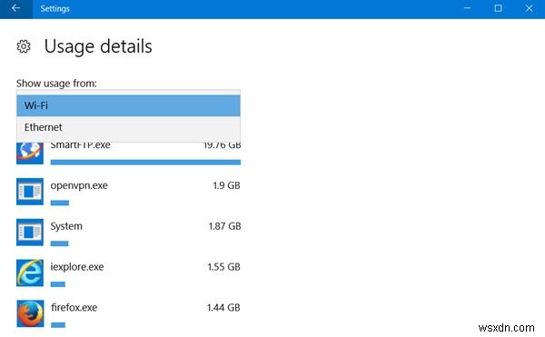 Cách giới hạn và giám sát việc sử dụng dữ liệu Internet hàng tháng trên Windows 11/10 