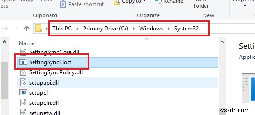 Quá trình lưu trữ để thiết lập đồng bộ hóa SettingSyncHost.exe Sử dụng CPU cao 