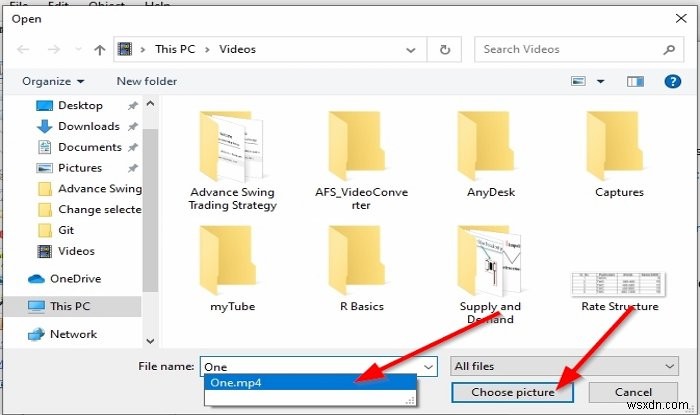 Cách thay đổi ảnh Tài khoản người dùng thành video trong Windows 11/10 