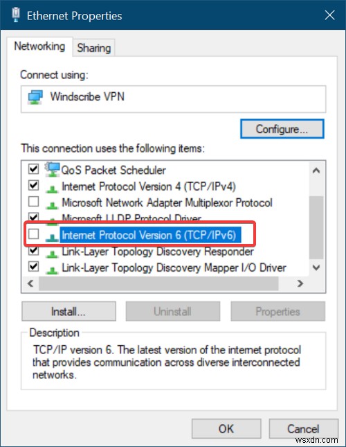 Cách Bật hoặc Tắt IPv6 đúng cách trong Windows 11/10 