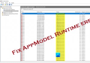 Sửa lỗi AppModel Runtime 57, 87, 490, 21, v.v. trên Windows 11/10 