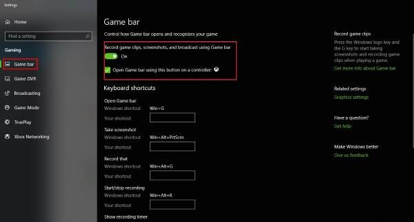 Thanh trò chơi Xbox không hoạt động hoặc không mở trong Windows 11/10 