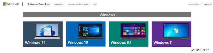 Cách tải xuống Windows 11/10 ISO mà không cần sử dụng Media Creation Tool 