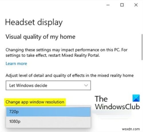 Cách định cấu hình cài đặt Thực tế hỗn hợp trong Windows 10 