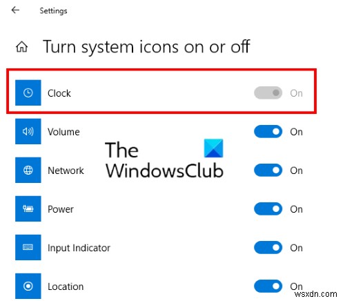 Cách ẩn Đồng hồ và Ngày khỏi Thanh tác vụ trong Windows 10 