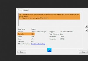 Khắc phục sự kiện ID sự kiện trình quản lý điều khiển dịch vụ 7001 trên Windows 11/10 