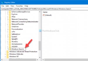 Cách tắt Tùy chọn lập chỉ mục tìm kiếm nâng cao trong Windows 10 