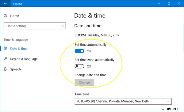 Windows Clock Time bị sai? Đây là bản sửa lỗi đang hoạt động cho Windows 11/10 