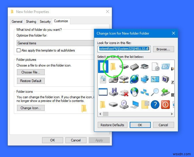 Các biểu tượng chuyển sang màu đen trong Windows 11/10 