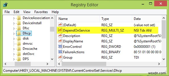 Windows không thể khởi động WLAN AutoConfig Service, Lỗi 1068 