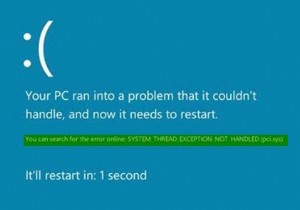 Sửa lỗi SYSTEM THREAD EXCEPTION KHÔNG ĐƯỢC XỬ LÝ (pci.sys) 