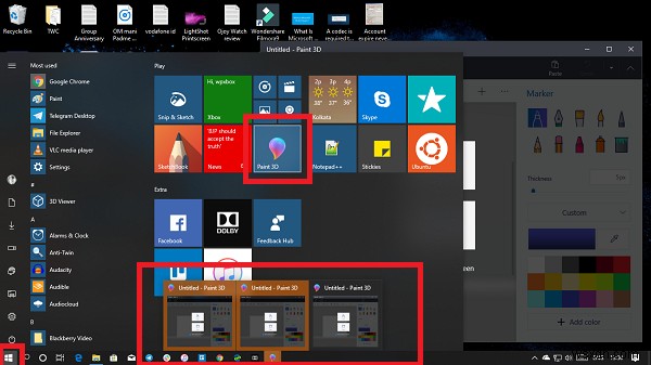 Cách mở nhiều ứng dụng cùng lúc từ Start Menu trong Windows 11/10 