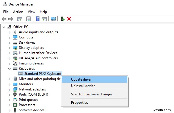 Phím cách hoặc phím Enter không hoạt động trên PC Windows 11/10 