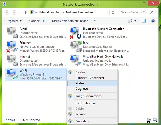 Cách cập nhật Khóa bảo mật cho Mạng WiFi trong Windows 11/10 