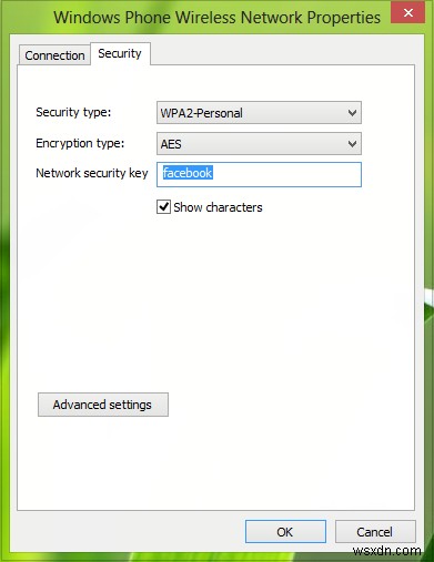 Cách cập nhật Khóa bảo mật cho Mạng WiFi trong Windows 11/10 