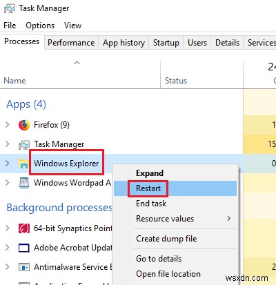 Explorer.exe Lỗi cuộc gọi hệ thống không thành công trong Windows 11/10 