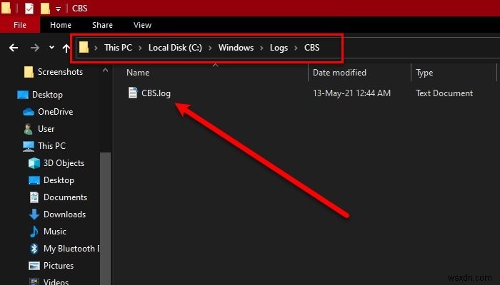 CBS.log là gì? Cách đọc tệp CBS.log trong Windows 10 