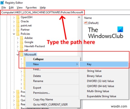 Cách tắt tùy chọn Save Password trong Edge bằng Registry Editor trên Windows 10 