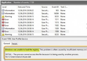 Sửa lỗi Windows không thể tải lỗi đăng ký trên Windows 11/10 