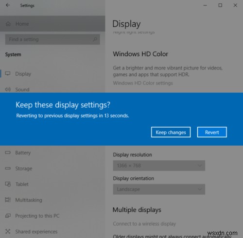 Cách thay đổi độ phân giải màn hình trong Windows 11/10 