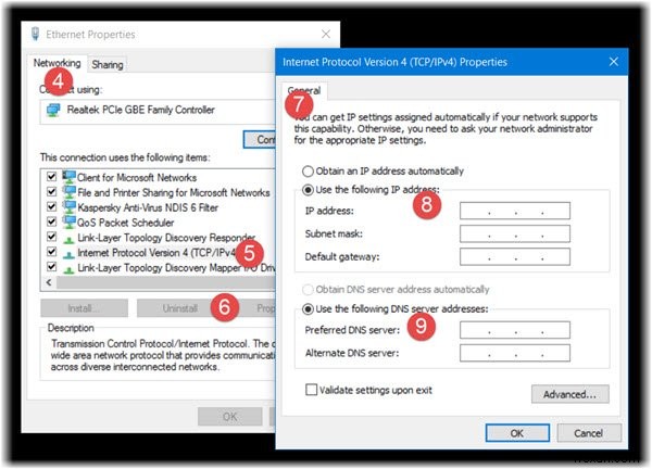 Cách tìm, gia hạn, thay đổi địa chỉ IP trong Windows 11/10 