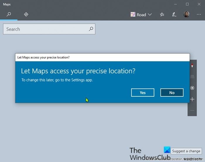 Ứng dụng Maps không hoạt động hoặc Hiển thị Vị trí Không chính xác trong Windows 11/10 