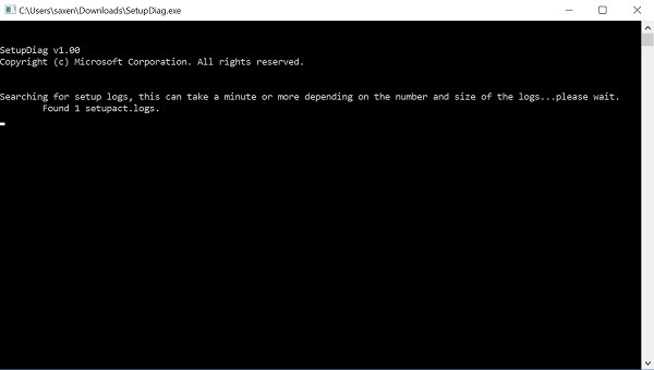 SetupDiag.exe sẽ giúp bạn chẩn đoán lỗi Nâng cấp Windows 10 