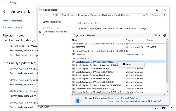 Sửa lỗi cập nhật Windows 0x800f0982 