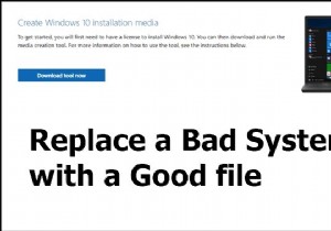 Cách thay thế một Tệp Hệ thống Xấu bằng một Tệp Tốt bằng Phương tiện Cài đặt Windows 