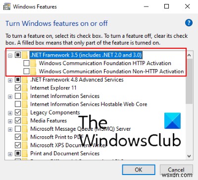 Khắc phục lỗi 0x800F080C khi cài đặt .NET Framework trên Windows 10 