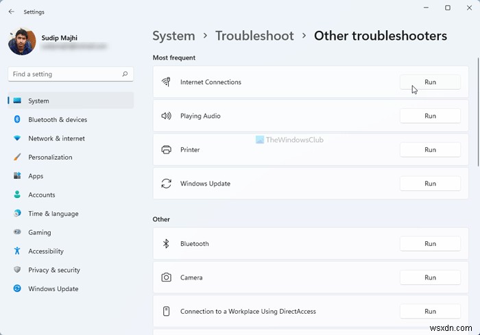 Internet không hoạt động sau khi Windows Update trong Windows 11/10 