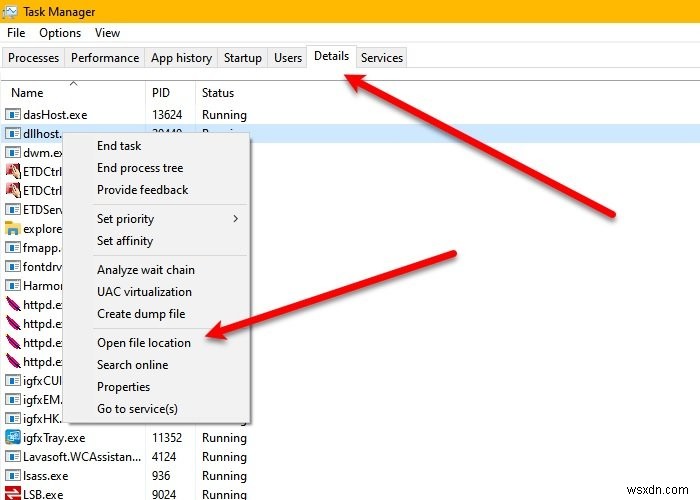 Dllhost.exe là gì và tại sao nó lại hiển thị Mức sử dụng đĩa cao? 