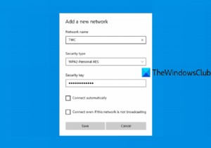 Cách thêm Cấu hình mạng Wi-Fi mới trong Windows 10 