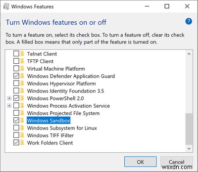 Cách bật Windows Sandbox trên Windows 11/10 