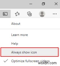 Cách thêm biểu tượng Truyền vào Thanh công cụ Microsoft Edge 