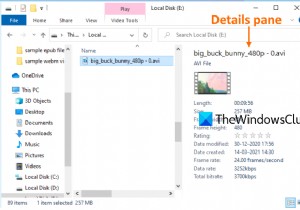 Cách hiển thị ngăn Chi tiết trong File Explorer của Windows 10 