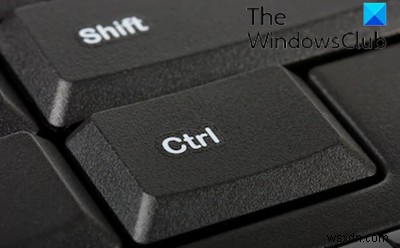 Cách khắc phục Phím Ctrl không hoạt động trên Windows 11/10 