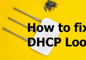 Cách khắc phục lỗi DHCP Lookup thất bại 